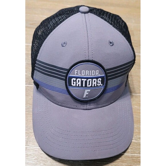 Florida Gators Top of the World Gray Black Hat Double Take Trucker Snapback Cap - Picture 1 of 5